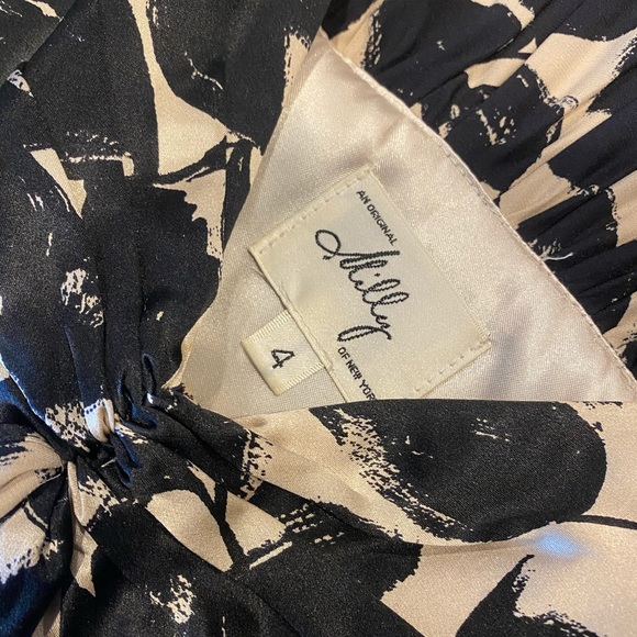 Milly fancy shirt silk size 4. - Picture 2 of 3